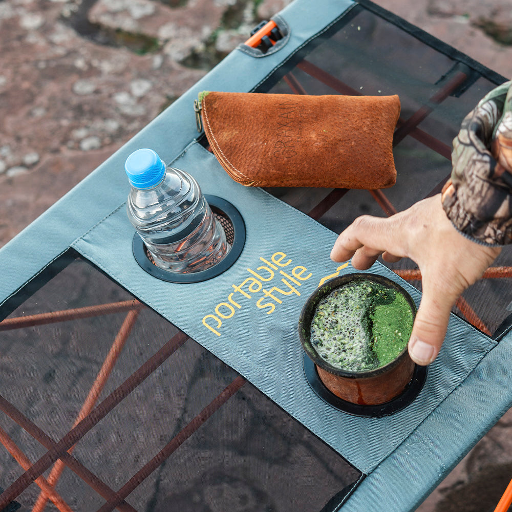 Mesa Portátil Marajoara Alumínio