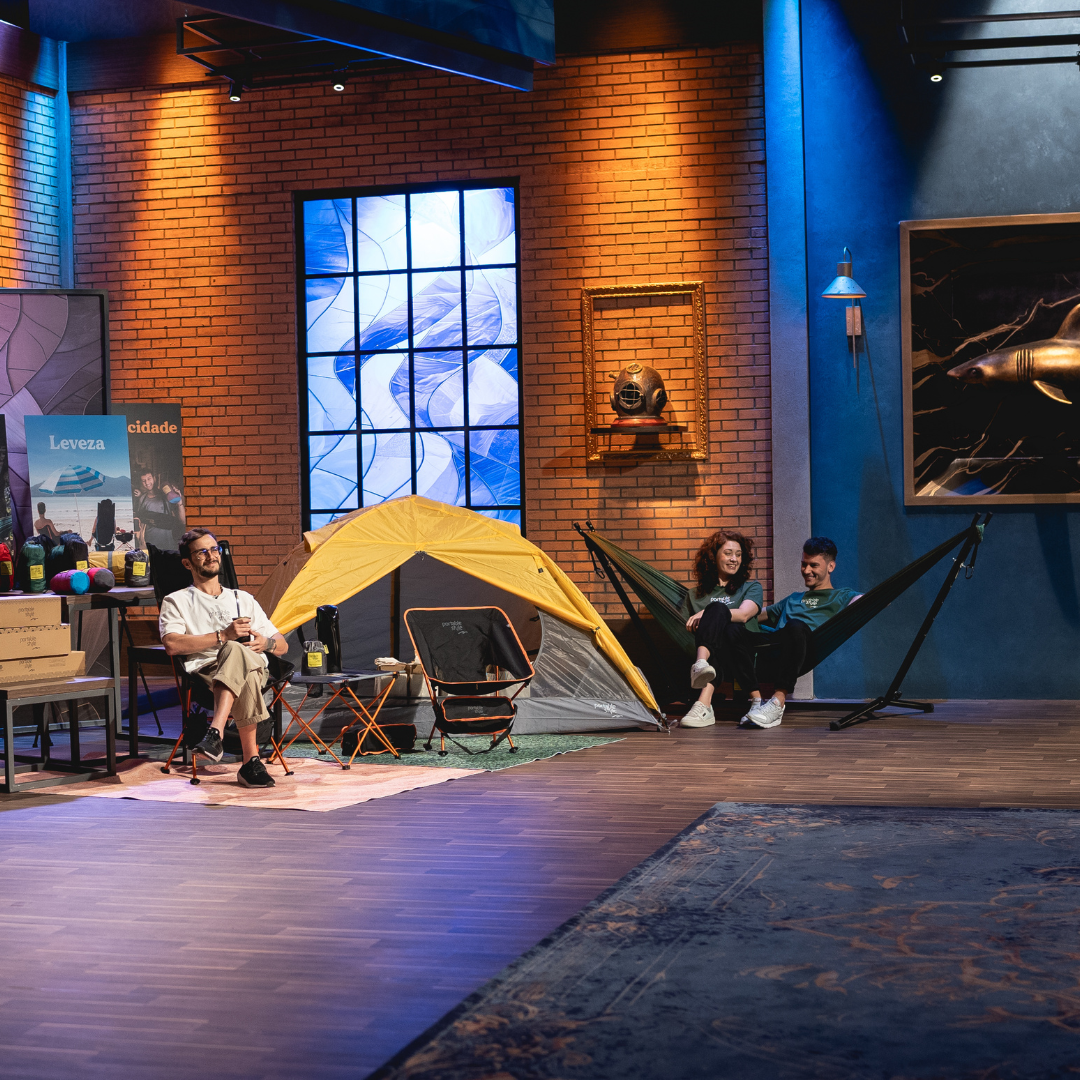 É possível ser leve em um tanque de tubarões? Nossa experiência no Shark Tank