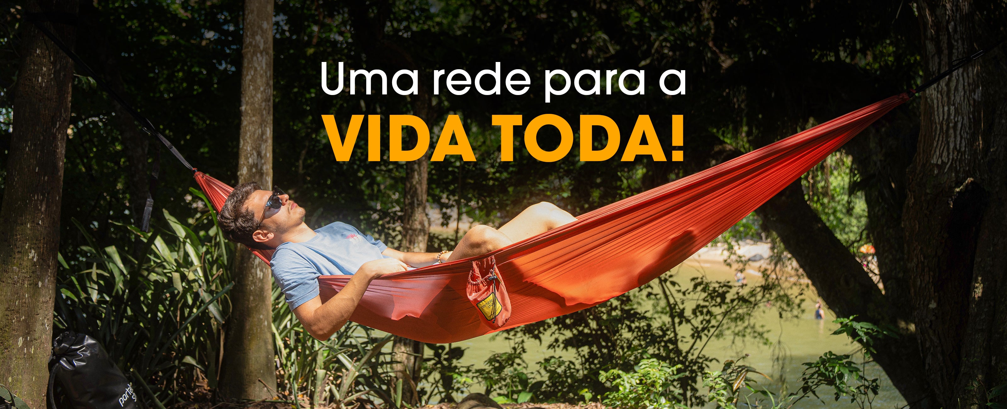Rede de Descanso Cerrado Ultraleve e Durável para Camping e